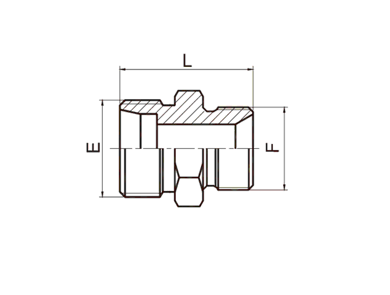 Hydraulic DIN Fittings 1CB/1DB 1CB/1DB