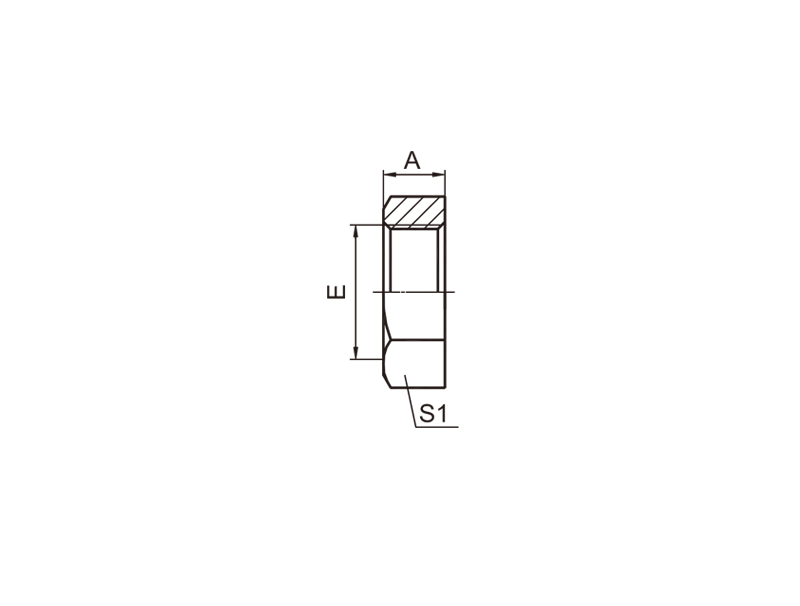Hydraulic DIN Fittings  6C9 90° ELBOW BULKHEAD FITTINGS