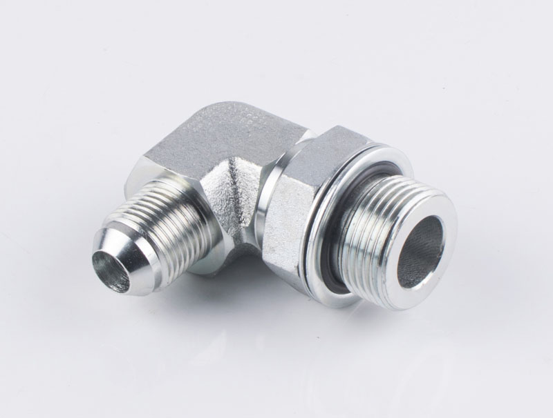 AMERICA JIC ADAPTOR 1JO9-OG ELBOW MALE 37°CONE/SAE O-RING BOSS L-SERIES ISO 11926-3