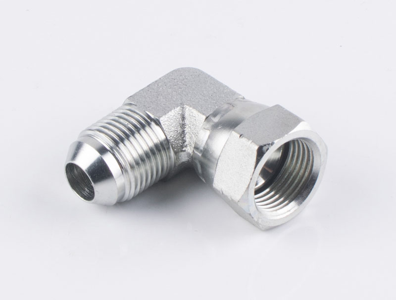ELBOW ADAPTER 2J9 JIC MALE 37°CONE / JIC FEMALE 37° SEAT