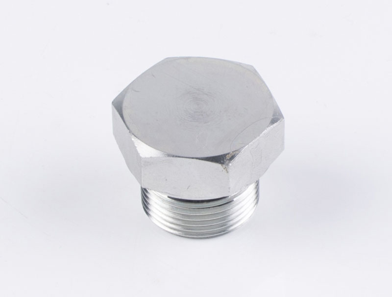 HYDRAULIC 4B BSP MALE DOUBLE USE FOR 60° CONE SEAT OR BONDED SEAL PLUG