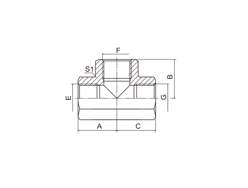 HYDRAULIC  GB-PK BSP FEMALE