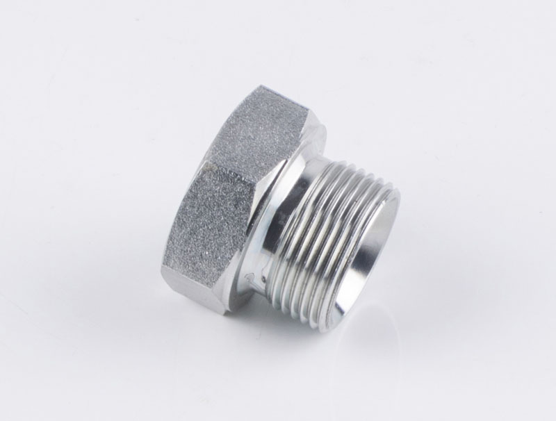 HYDRAULIC 4M METRIC MALE DOUBLE USE FOR 60° CONE SEAT OR BONDED SEAL PLUG