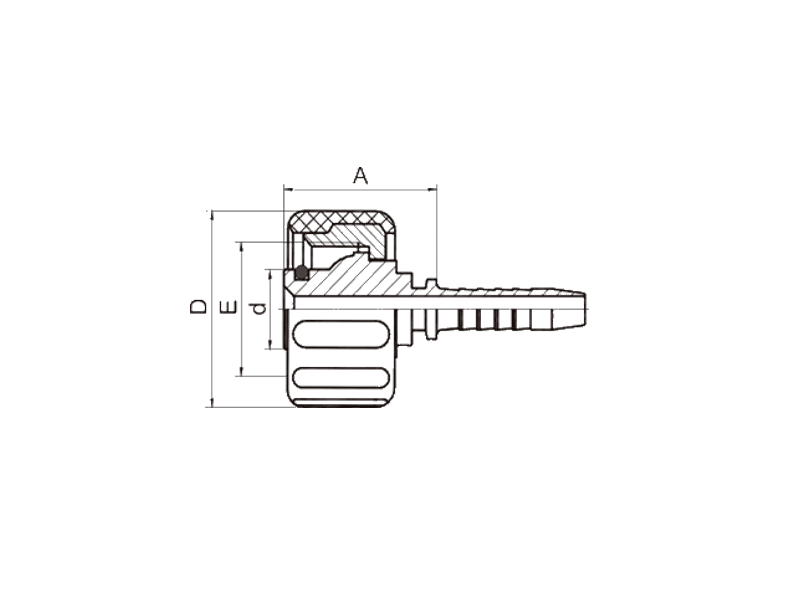 HYDRAULIC 20011-ST METRIC FEMALE WATERWASH INSERTS