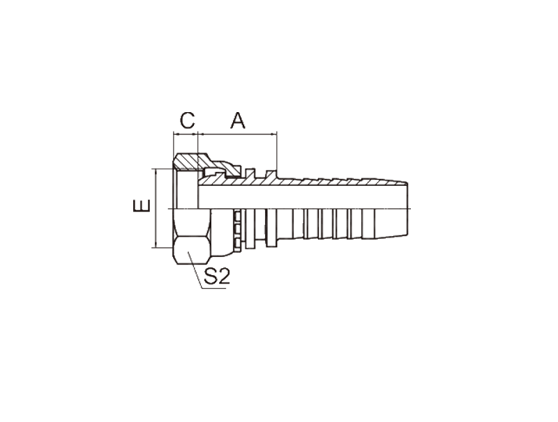 HYDRAULIC 20111 METRIC FEMALE MULTISEAL