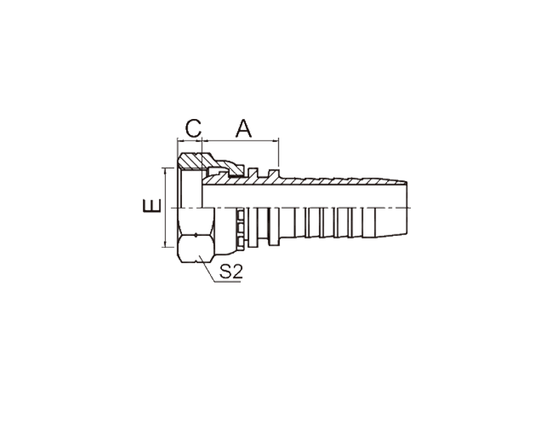 HYDRAULIC 22111 BSP FEMALE MULTISEAL