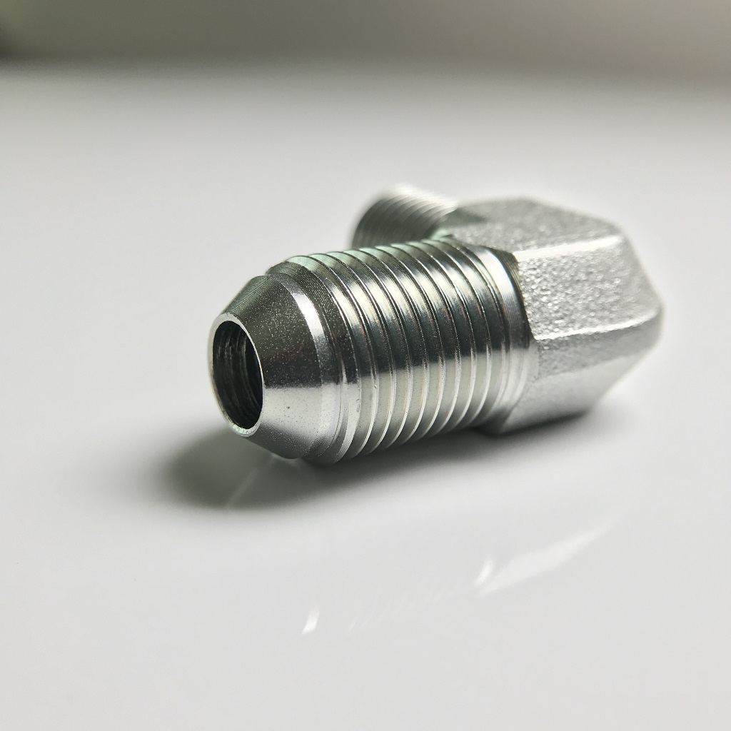 HYDRAULIC 1QT9-SP 90°ELBOW METRIC MALE 74°CONE / BSPT MALE